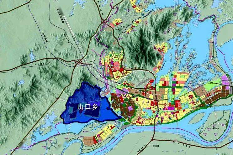 图|安庆市山口片区位图